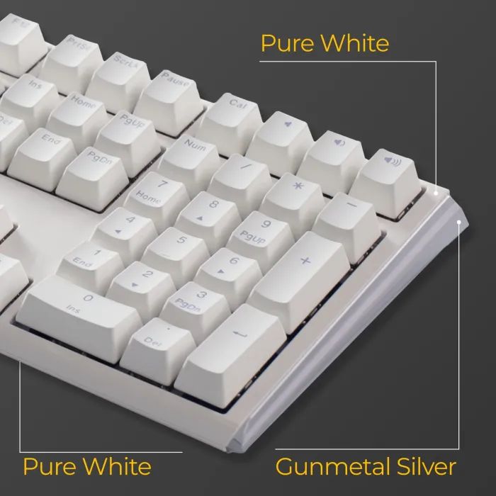 Клавиатура Ducky One 3 Cherry MX Brown RGB UA USB White (DKON2108ST-BUAPXPWWWSC1) изображение 10