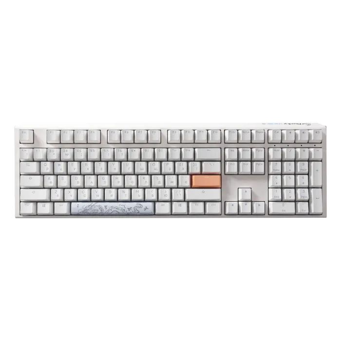Клавиатура Ducky One 3 Cherry MX Brown RGB UA USB White (DKON2108ST-BUAPXPWWWSC1) изображение 2