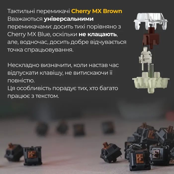 Клавиатура Ducky One 3 Cherry MX Brown RGB UA USB White (DKON2108ST-BUAPXPWWWSC1) изображение 5