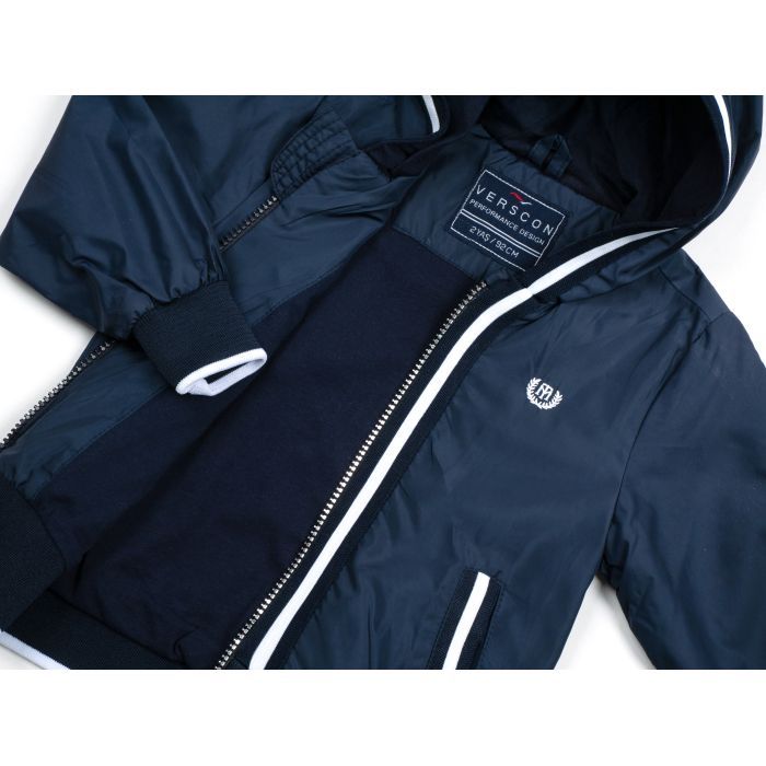 Куртка детская Verscon ветровка с капюшоном (3453-116B-blue) изображение 5