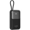 Батарея универсальная Canyon 10000mAh OnPower 101 PD/22.5W built-in cable Black (CNS-CPB101BK) изображение 3