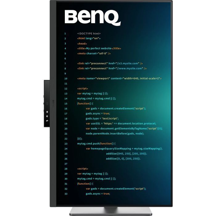 Монітор BenQ RD320U Metallic Grey зображення 6