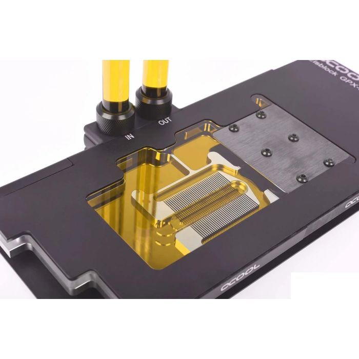 Охлаждающая жидкость Alphacool Eiswasser Crystal Yellow premixed coolant 1000ml (18546) изображение 6
