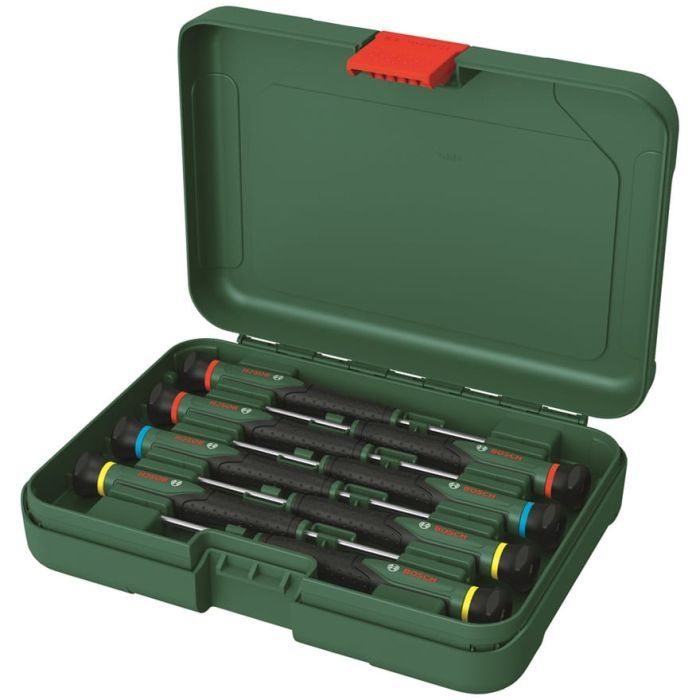 Набор отверток Bosch прецизионных 8 шт, SL, PH, сталь CrV (1.600.A02.Z9M)