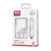 Зарядний пристрій XO L97 (1Type-C/1USB/2.4A) + USB - MicroUSB White (XO-L97-MC) зображення 2