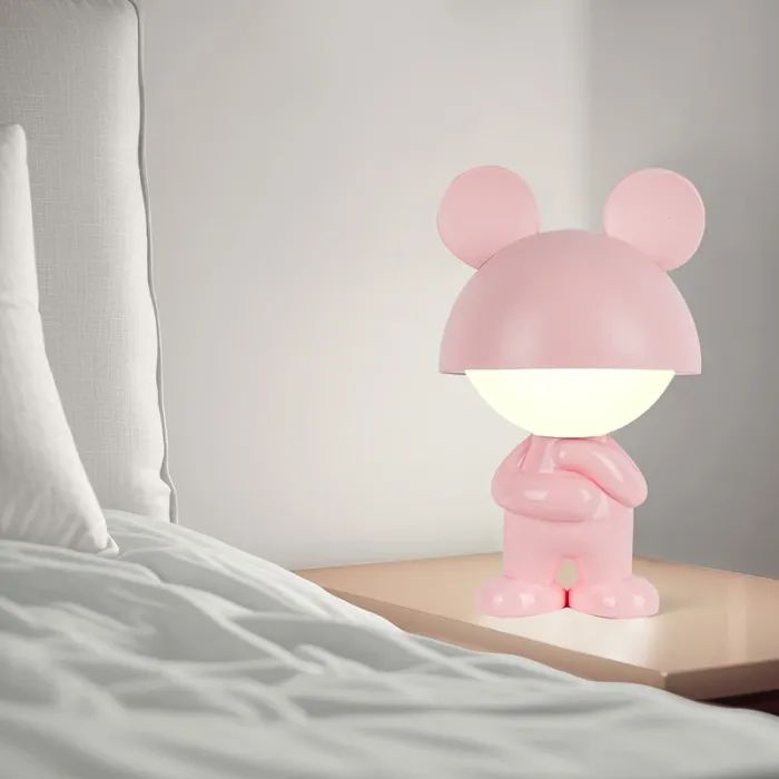 Нічник Kite Світильник LED з акумулятором Dreamy Mouse, рожевий (K25-315-2-2) зображення 5