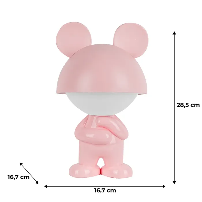 Нічник Kite Світильник LED з акумулятором Dreamy Mouse, білий (K25-315-2-1) зображення 6