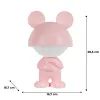 Нічник Kite Світильник LED з акумулятором Dreamy Mouse, рожевий (K25-315-2-2) зображення 6
