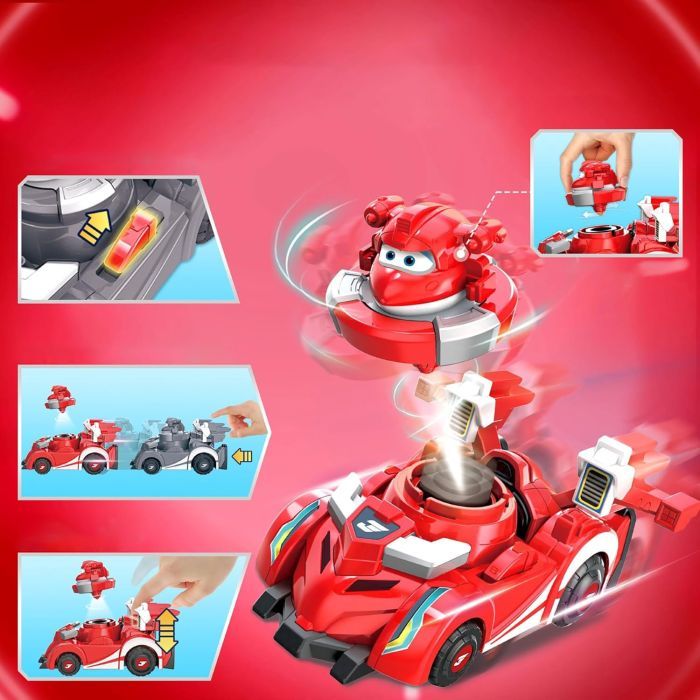 Ігровий набір Super Wings Spinning Vehicle Джетт (Jett) (EU770310) зображення 2