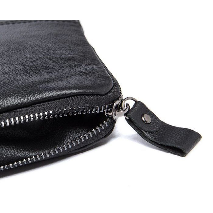 Сумка Vintage Шкіряна Чорна (14884) зображення 7