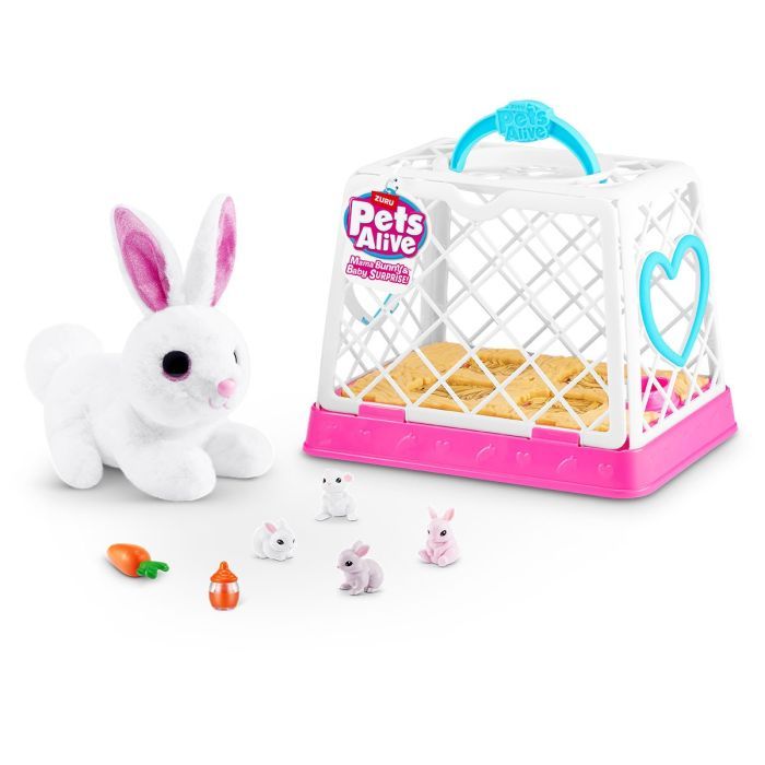 Інтерактивна іграшка Pets & Robo Alive Мама кролиця з сюрпризом (9554) зображення 9
