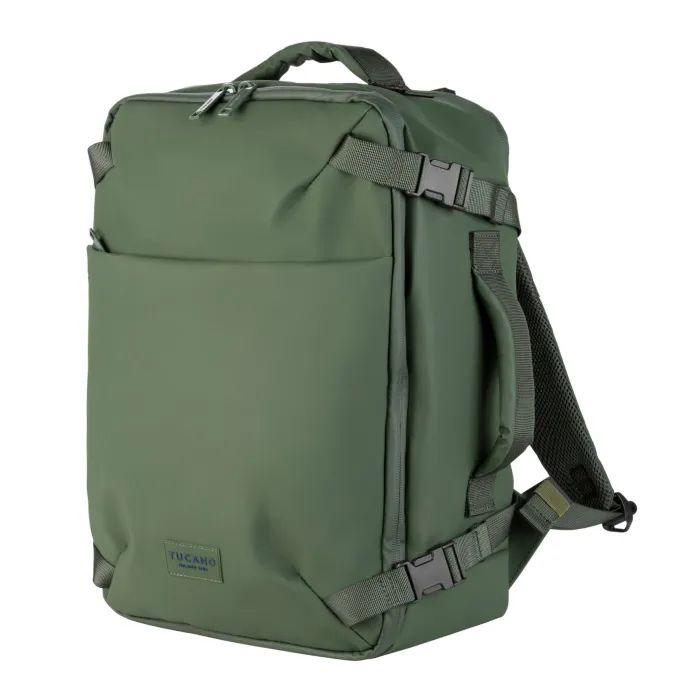 Рюкзак туристический Tucano Tugo M Dry Cabin Luggage 15.6" зелений (BKTUGDR-M-V)