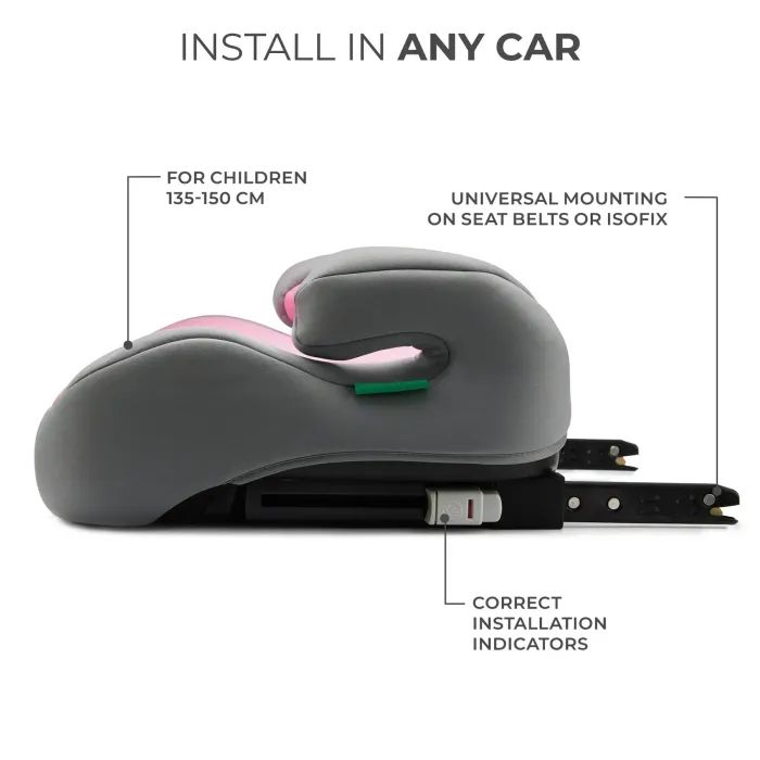 Автокрісло Kinderkraft бустер i-Boost Black (KCIBOO00BLK0000) (5902533924813) зображення 6