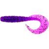 Силикон рыболовный FishUP Mighty Grub 4.5" 016 - Lox/Green&Black (4шт/уп) (1864.04.33)
