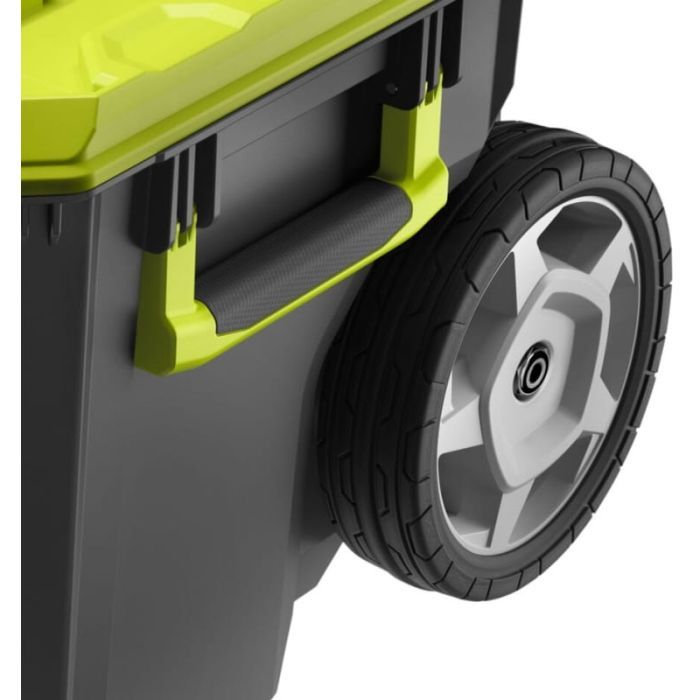 Ящик для инструментов Ryobi модульный Link RSL201, на колесиках, телескопическая рукоятка, 39х57х49.5см, пластик (5132006074) изображение 4