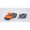 Спецтехніка Tigres Mercedes-Benz Sprinter бортовий з причіпом (помаранчевий) (39667) зображення 3