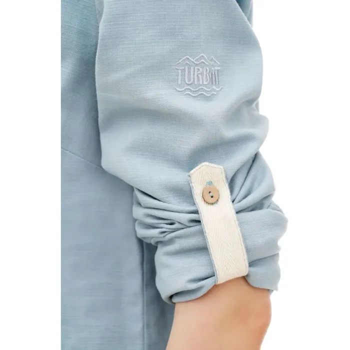 Сорочка Turbat Madeira Hemp Wmn arona blue - XL - блакитний (012.004.4946) зображення 5