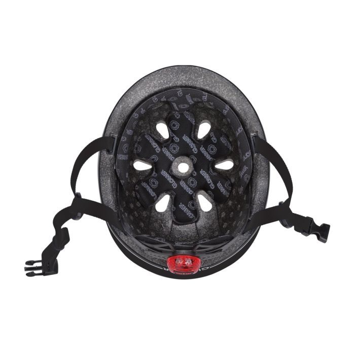 Шлем Globber Go up lights 45-51см пастельний рожевий, з ліхтариком (506-210) изображение 4