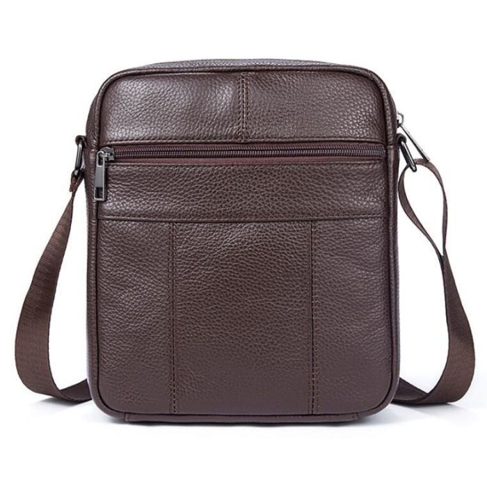 Сумка Vintage Коричнева (14744) зображення 6