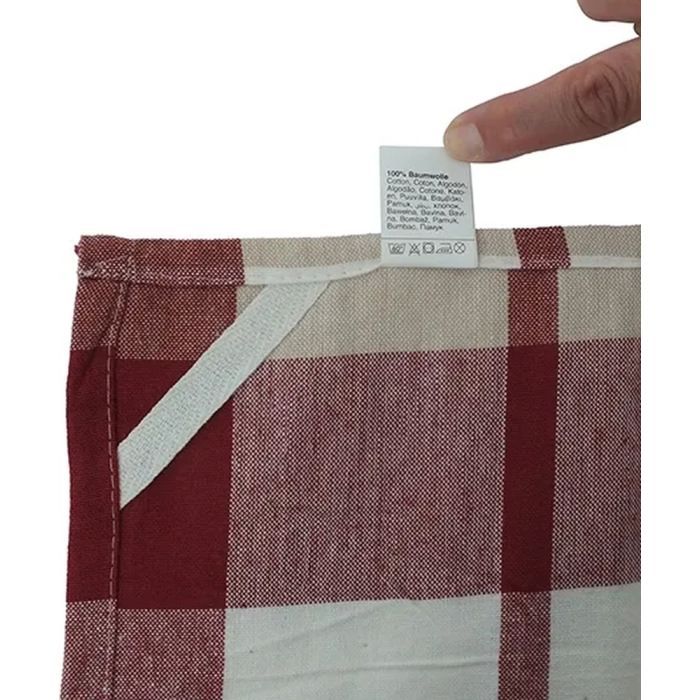 Полотенце Kela кухонный набор Pasado, красный, 65x45 см, 3 шт (15963) (00000018275) изображение 4