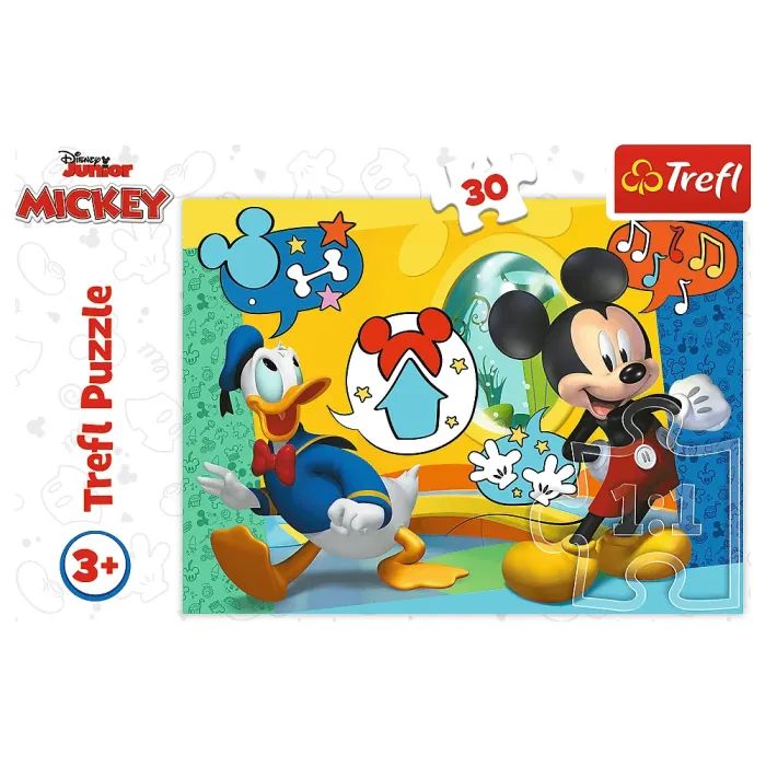 Пазл Trefl Mickey&friends Микки Маус и веселый дом 30 элементов (5900511182897) изображение 3