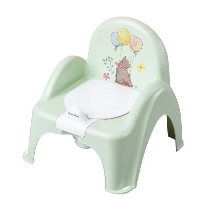 Горщик Tega Baby FOREST FAIRYTALE стілець, з музикою light green (PO-073-112)