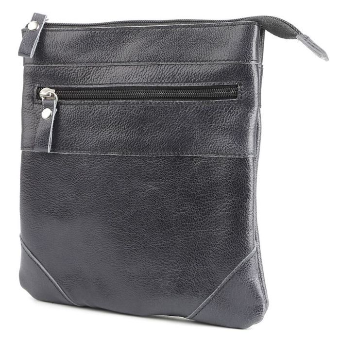 Сумка Shvigel Кожаная Синяя (00966) изображение 3