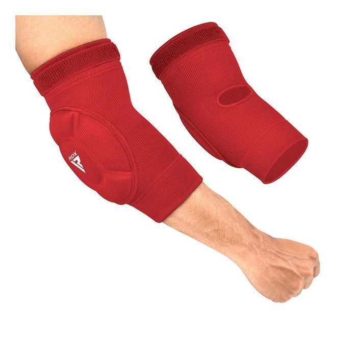 Фіксатор ліктя RDX Hosiery Elbow Foam Red/White M (HYP-ERW-M) зображення 2