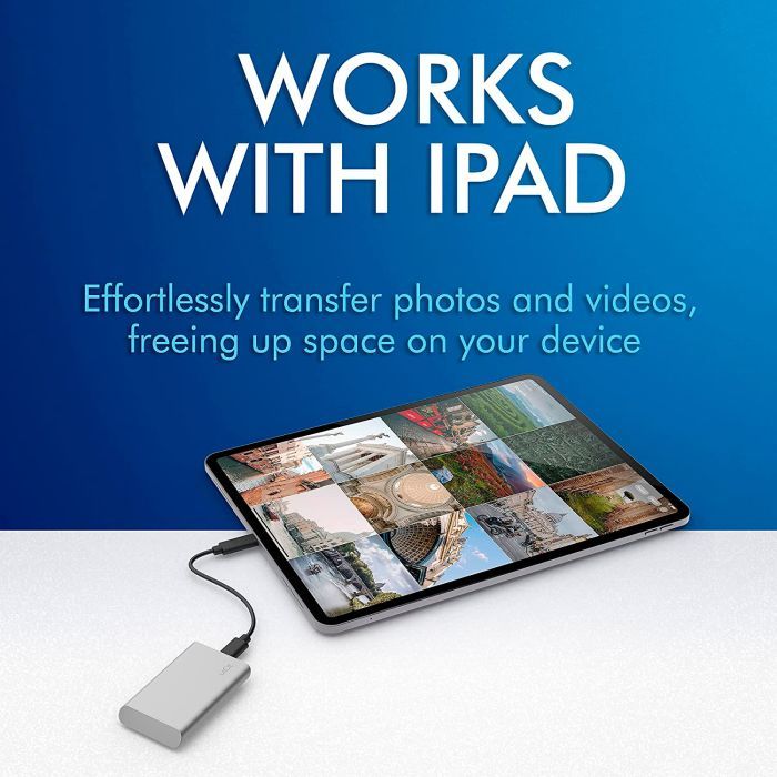 Накопичувач SSD USB Type-C 500GB Portable LaCie (STKS500400) зображення 12