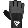 Перчатки для фитнеса RDX W3 with EVA Padding Grey S (WGS-W3G-S+) изображение 2