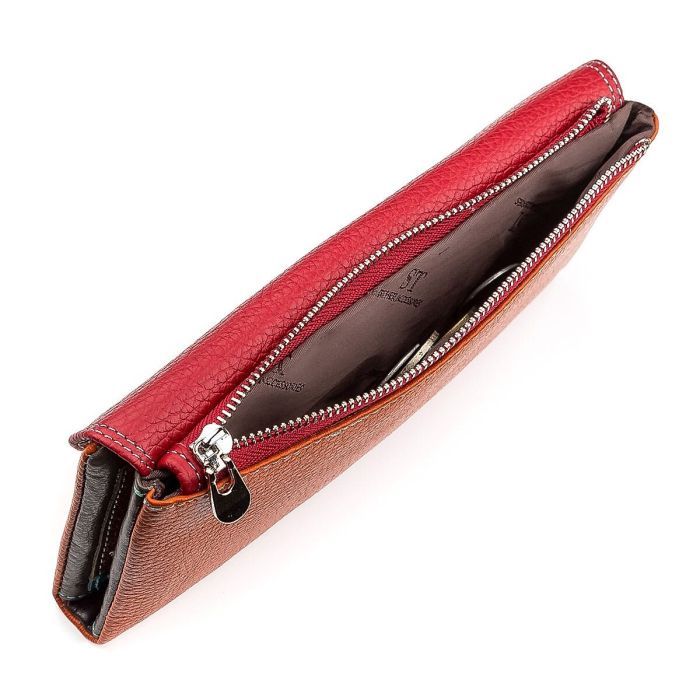 Гаманець ST Leather Червоний (18406) зображення 7