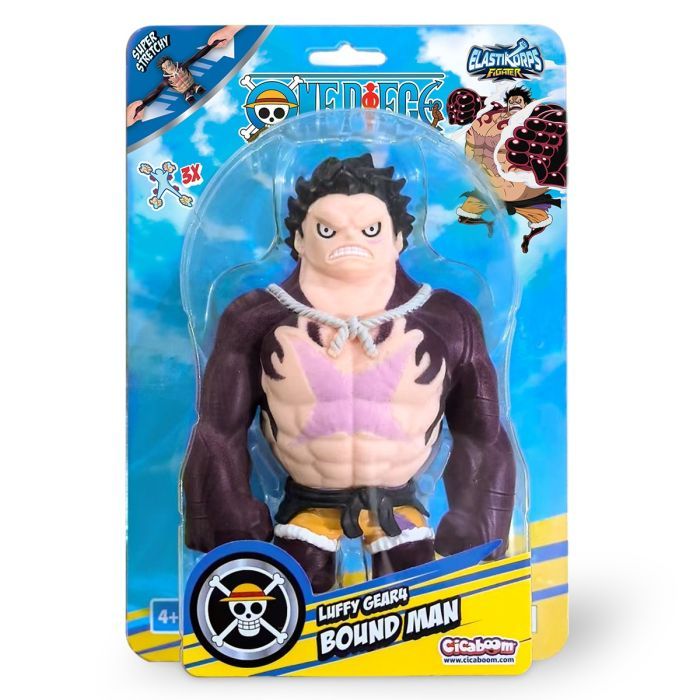 Антистресс Elastikorps серии One piece - Луффи 4 Гир. Упругий человек (OPELARESB-BO)