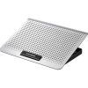 Підставка до ноутбука IceCoorel 10-15.6", 6*60mm 580 RPM, 2*USB, 350x225x26mm, Silver (A19)