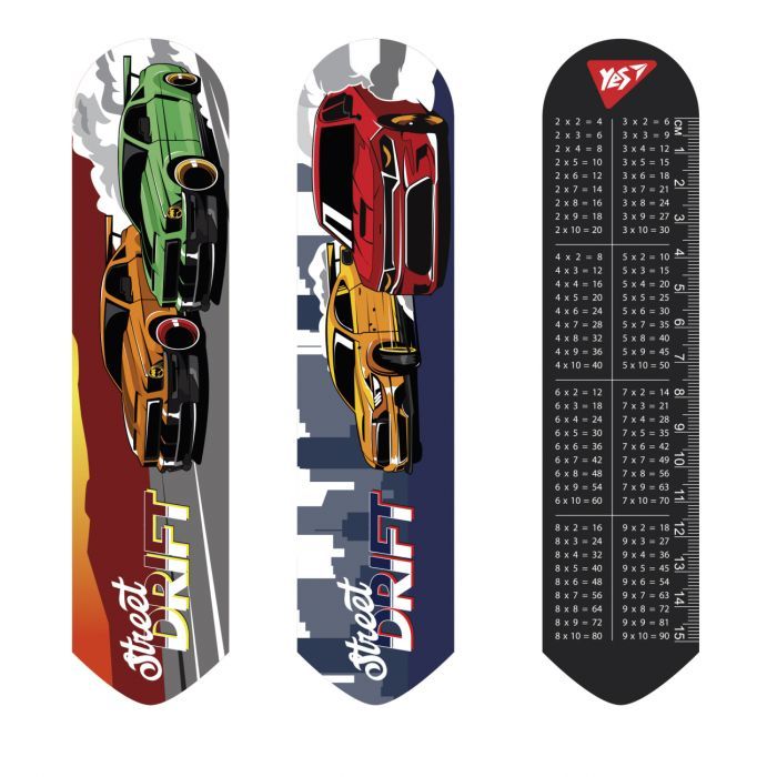 Закладки для книг Yes 2D Street drift (708152)