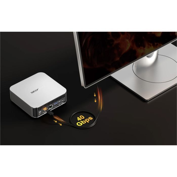 Компьютер GEEKOM Mini PC A8 / Ryzen7 8745HS, 32, 1TB, Radeon 780M, W11Pro (GMA8R78745HS-321T-EU) изображение 5