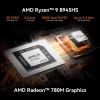 Компьютер GEEKOM Mini PC A8 / Ryzen7 8745HS, 32, 1TB, Radeon 780M, W11Pro (GMA8R78745HS-321T-EU) изображение 6