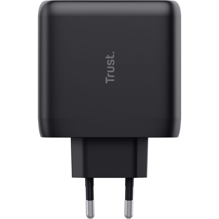 Зарядное устройство Trust Maxo 65W 2xUSB-C PD black (25380_TRUST) изображение 3