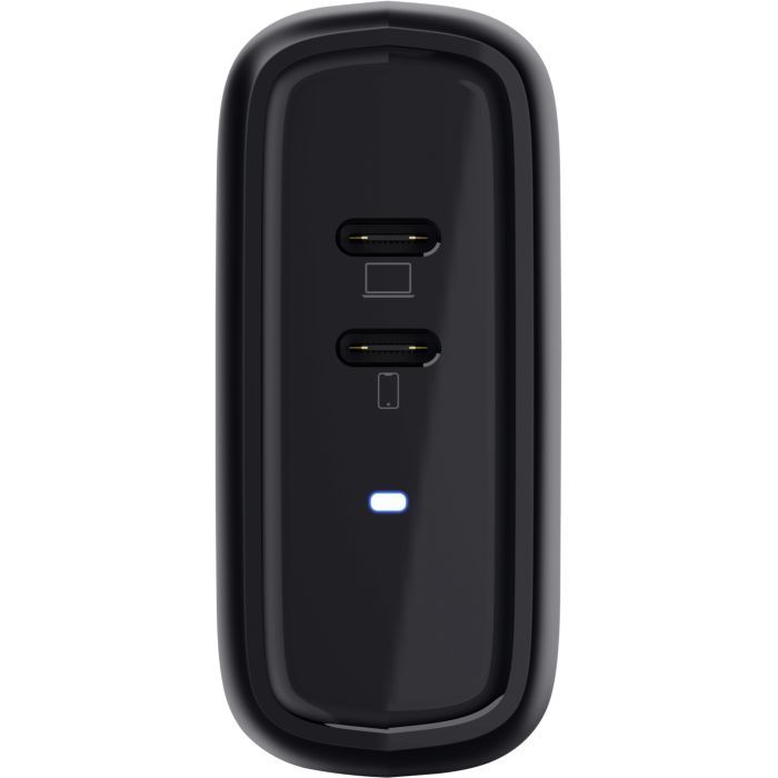 Зарядное устройство Trust Maxo 65W 2xUSB-C PD black (25380_TRUST) изображение 5
