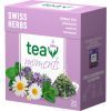 Чай Tea Moments Swiss Herbs зеленый 20х1.7 г пирамидки (tm.02944) изображение 4