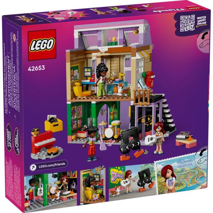 Конструктор LEGO Friends Музыкальный магазин и квартира (42653) изображение 10