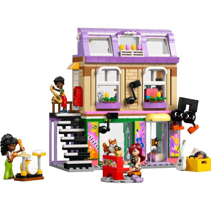 Конструктор LEGO Friends Музыкальный магазин и квартира (42653) изображение 2