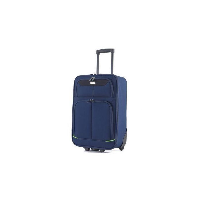 Чемодан Semi Line 20" S T5755-1 Blue/Green Lines (DAS303175)