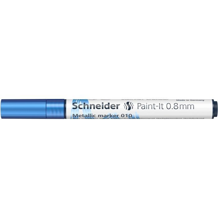 Маркер Schneider Paint-It 0,8 металлик, синий (ML01001025)