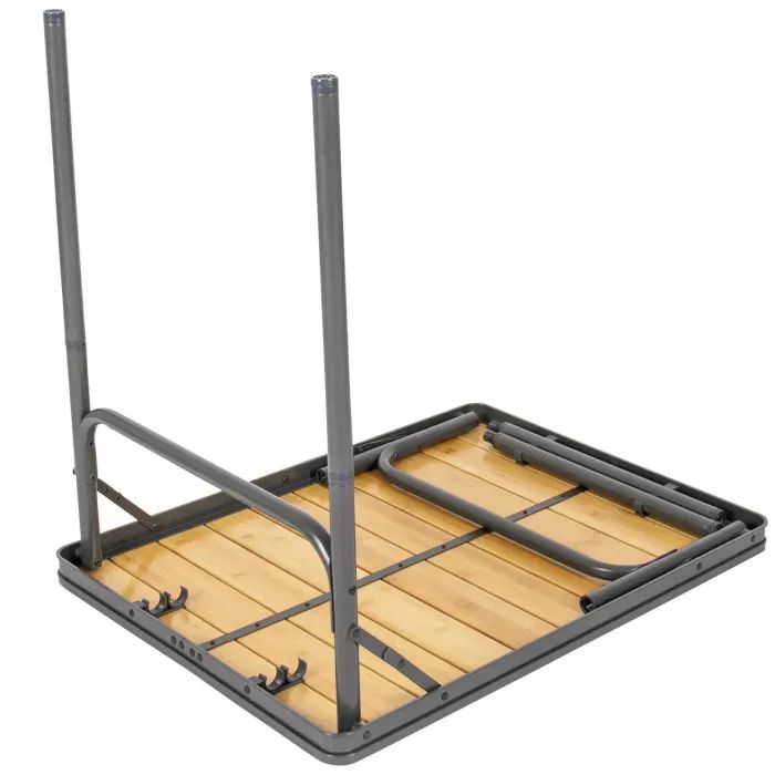 Туристический стол Bo-Camp Margate 75x55 cm Bamboo Brown (1404666) (DAS303289) изображение 7