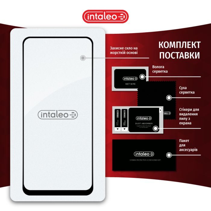 Скло захисне Intaleo Full Glue Realme 11 4G Black (1283126581977) зображення 8