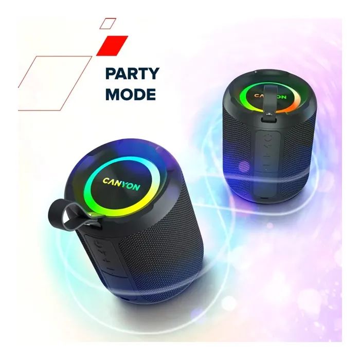 Акустическая система Canyon OnMove 11 Black (CNE-CBTSP11) изображение 10