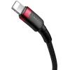 Дата кабель USB-C to Lightning 1.0m Cafule PD 20W red+black Baseus (CATLKLF-91) зображення 6