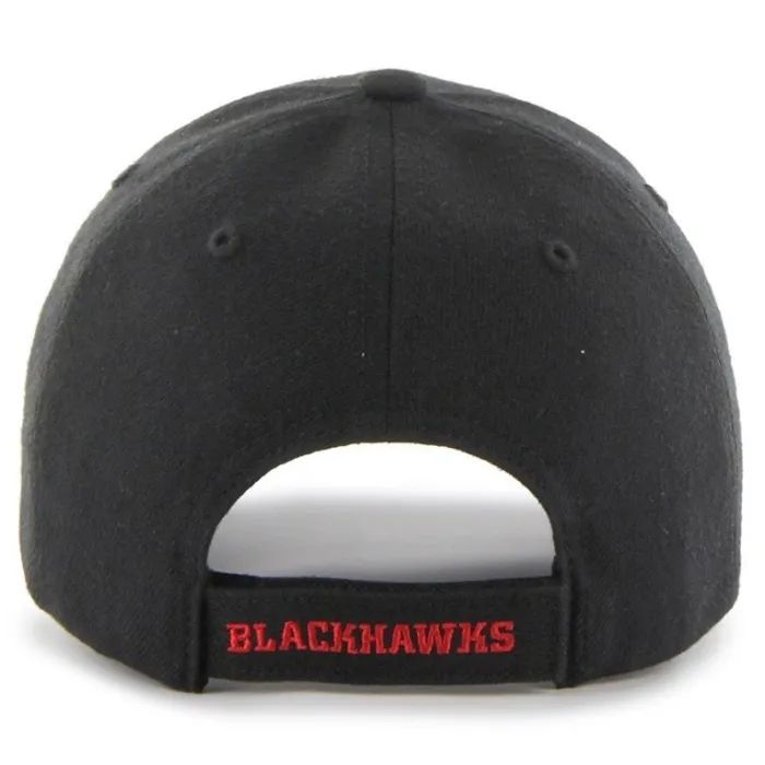 Кепка 47 Brand NHL Chicago Blackhawks H-MVP04WBV-BKA чорний, сірий (887738335310) зображення 4