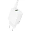 Зарядное устройство BOROFONE BN29 Fuente 1xUSB-C PD30W + 1xUSB QC3.0 White (6941991120329) изображение 3