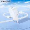 Зарядное устройство BOROFONE BN29 Fuente 1xUSB-C PD30W + 1xUSB QC3.0 White (6941991120329) изображение 7